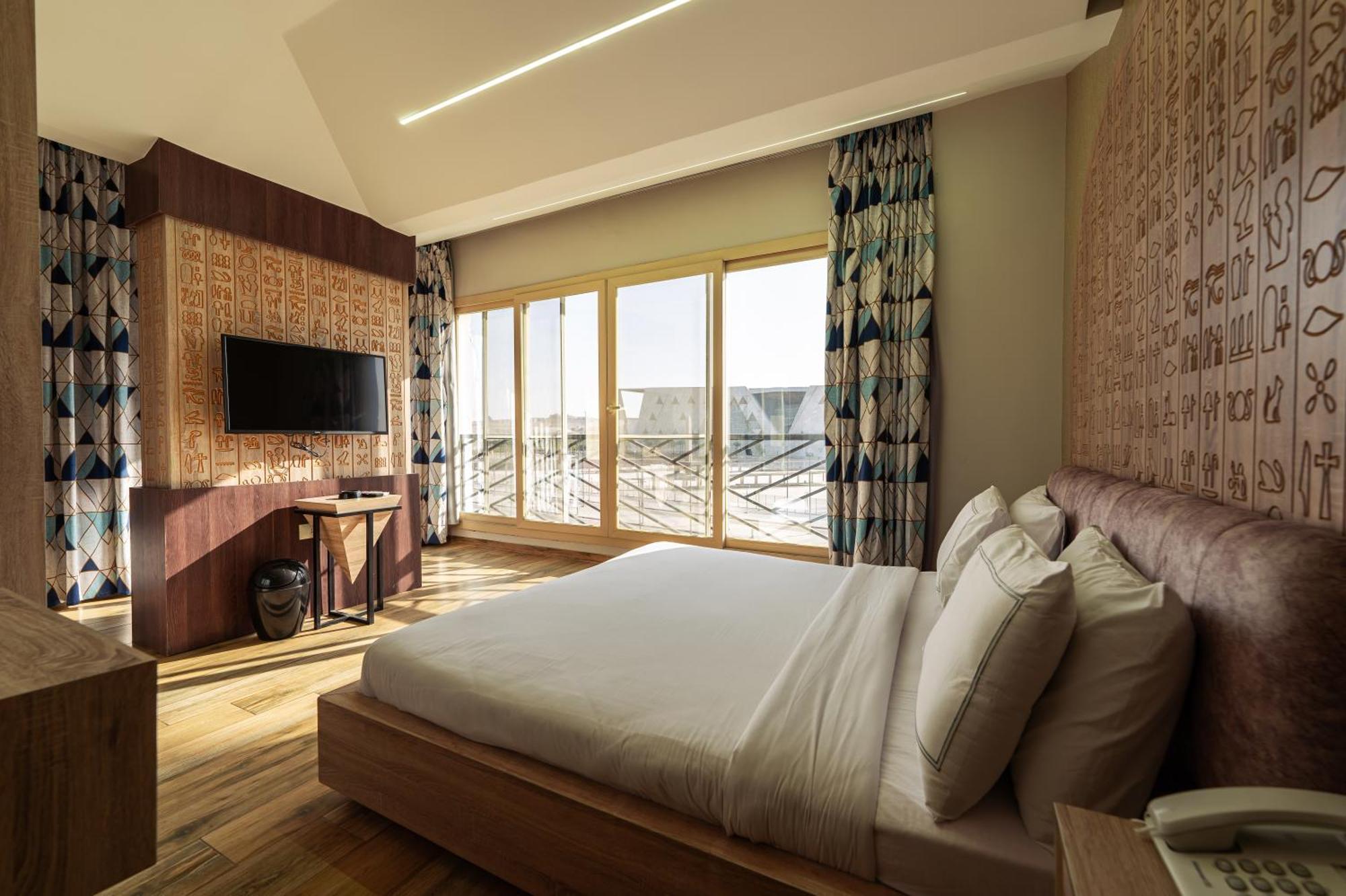 Royal Great Pyramid Inn Kafr Ghatati Eksteriør billede
